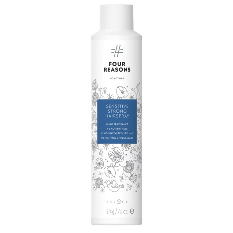 Four Reasons No Nothing  Sensitive Strong Hairspray (300ml)