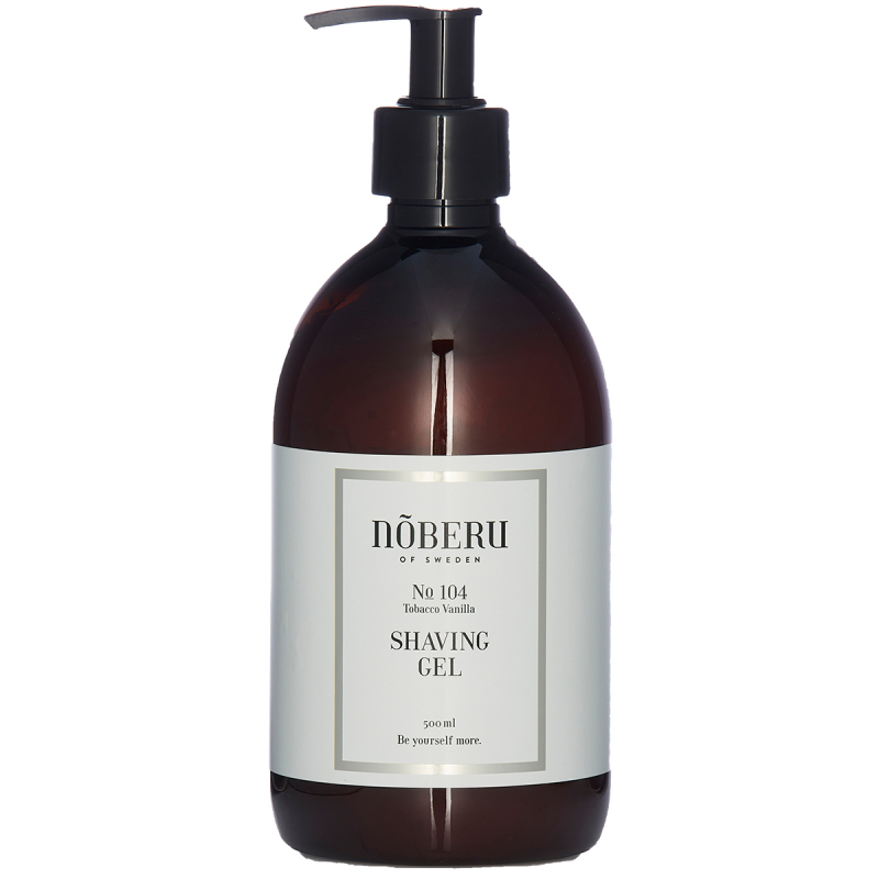 Nõberu Stockholm Shaving Gel Tobacco Vanilla (500 ml)