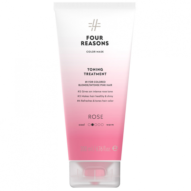 Four Reasons Color Mask Toning Treatment Rose (200 ml)