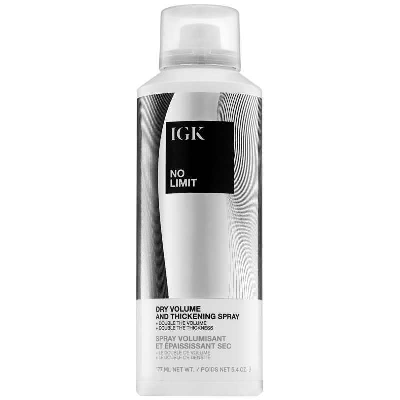 IGK No Limit Dry Volume & Thickening Finishing Spray  (177 ml)