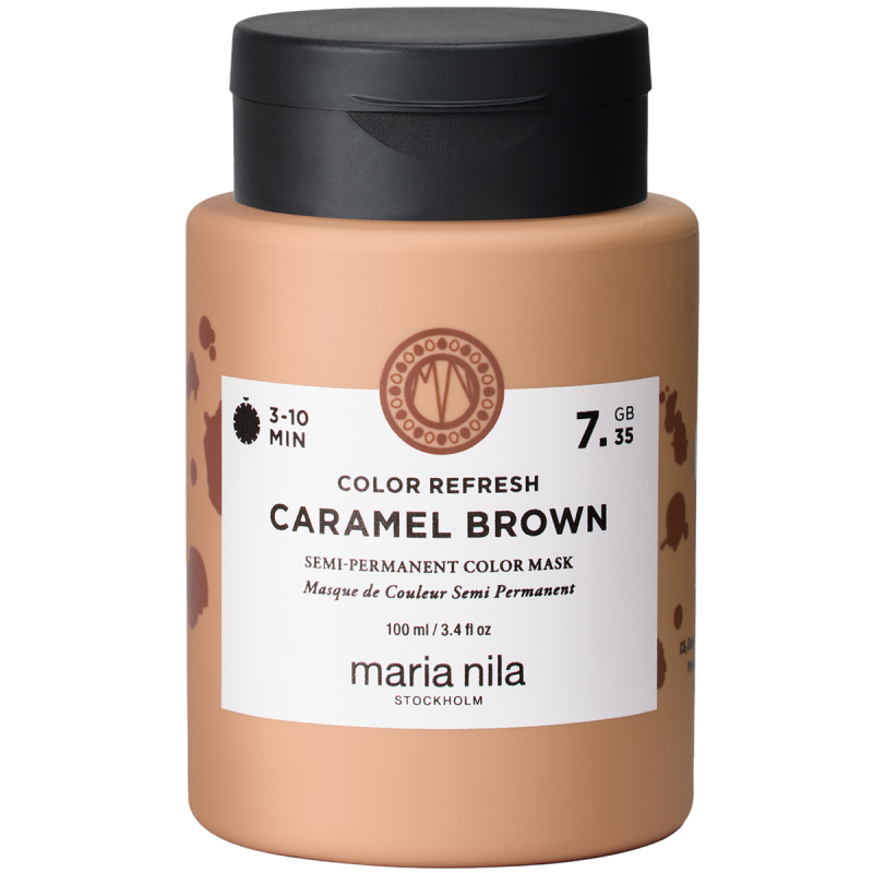 Maria Nila Colour Refresh 7.35 Caramel Brown (100ml)