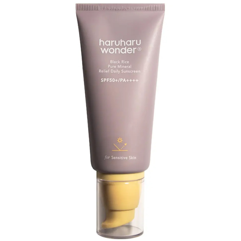 haruharu wonder Black Rice Pure Mineral Relief Daily Sunscreen SPF50+/PA++++ (50 ml)