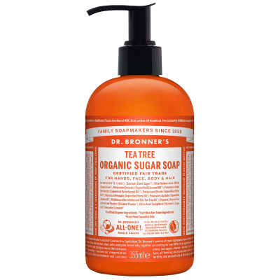Dr. Bronner's Organic Sugar Soap Teatree (355ml)