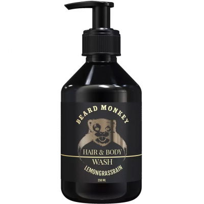 Beard Monkey Hair & Body Wash Lemongrass