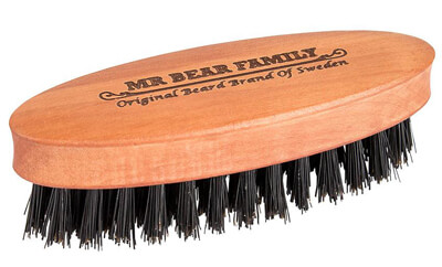 Mr Bear Family Beard Brush Travel Size