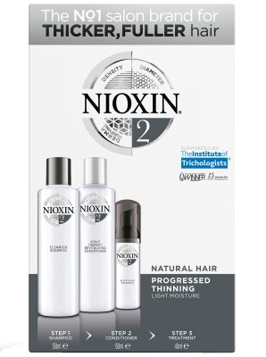 Nioxin System 2 Trial Kit (150 + 150 + 40 ml)