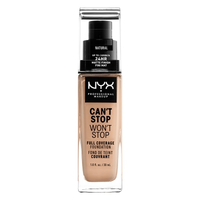 NYX Professional Makeup Cant Stop Wont Stop Foundation 07 Natural