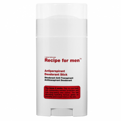Recipe for men Antiperspirant Deodorant Stick