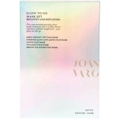 Joanna Vargas Glow to Go Mask Set