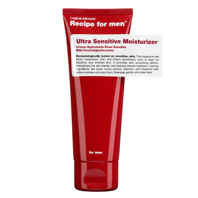 Recipe For Men Ultra Sensitive Moisturizer (75ml)