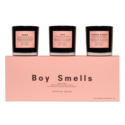 Boy Smells Kush / Ash / Cedar Stack (3pcs)