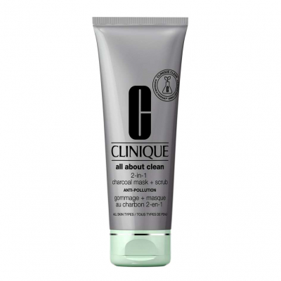 Clinique All About Clean Charcoal Mask Scrub Anti Pollution (100ml)