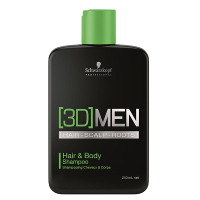 Schwarzkopf Professional 3Dmen Hair&Body Shampoo (250ml)