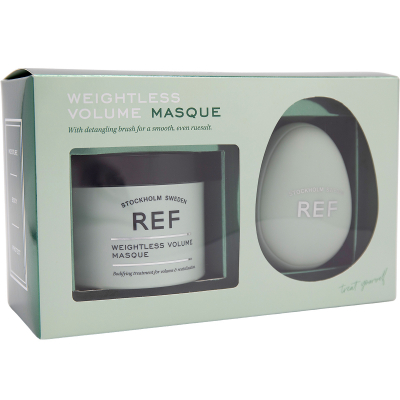 REF Weightless Volume Masque and Detangler Brush Box