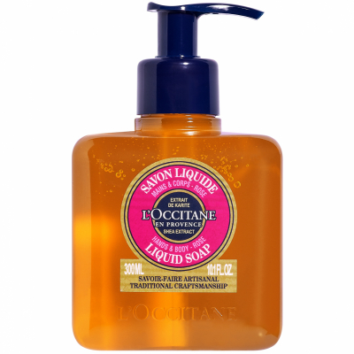 L'Occitane Shea Liquid Soap Rose