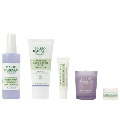 Mario Badescu Lavender Evening Edit Kit (118 ml + 85 g + 10 g + 5 g)