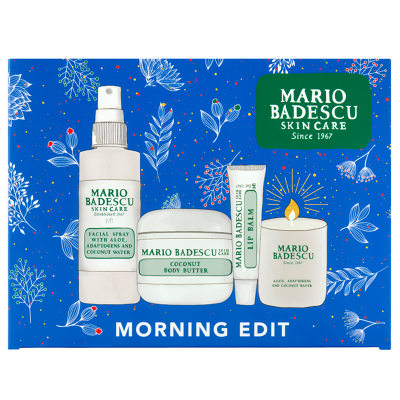 Mario Badescu Coconut Morning Edit Kit (118 ml + 113 g + 10 g)