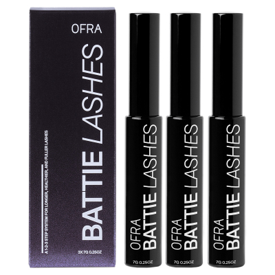 OFRA Cosmetics Battie Lashes Mascara (3x7 g)