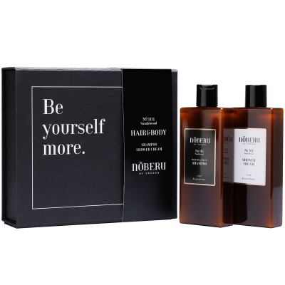 Noberu Giftbox Hair And Body Sandalwood Shampoo And Shower Cream