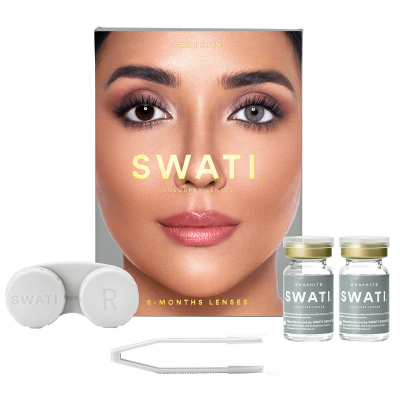 SWATI Cosmetics Graphite 6 Months Lenses