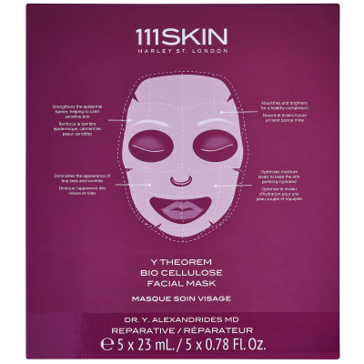 111Skin Y Theorem Bio cellulose Facial Mask Box (5 x 23 ml)