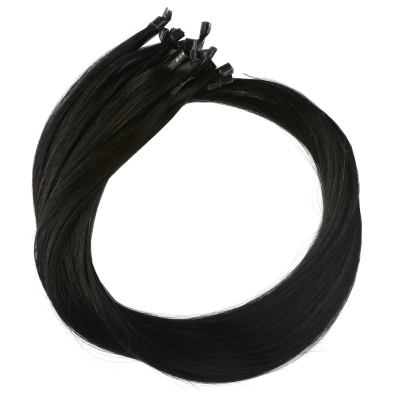 Rapunzel of Sweden Nail Hair Premium Straight 40 cm 1.0 Black