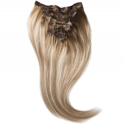 Clip-on set 7 pieces Dark Ashy Blonde Balayage B2.6/10.7 50