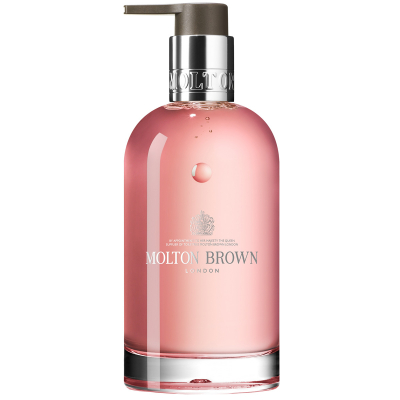 Molton Brown Delicious Rhubarb & Rose Fine Liquid Hand Wash Glass Bottle (200 ml)