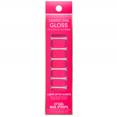Dashing Diva Gloss Color Gel Nail Strips All Out Diva