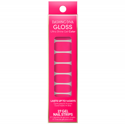 Dashing Diva Gloss Color Gel Nail Strips All Out Diva