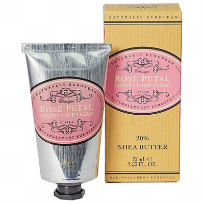 Naturally European Hand Cream Rose Petal (75 ml)