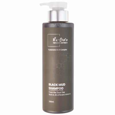 Re-Born Hairsolution Black Mud Shampoo (500 ml)