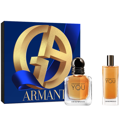 Emporio Armani Stronger With You EdT Holiday Set 2023 (30 + 15 ml)