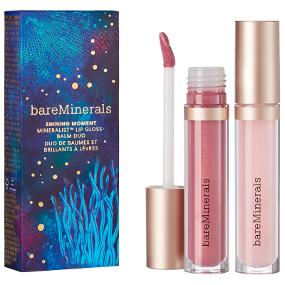bareMinerals Holiday Sets Holiday 2023 Mineralist Gloss-Balm Duo (4 x 2 ml)