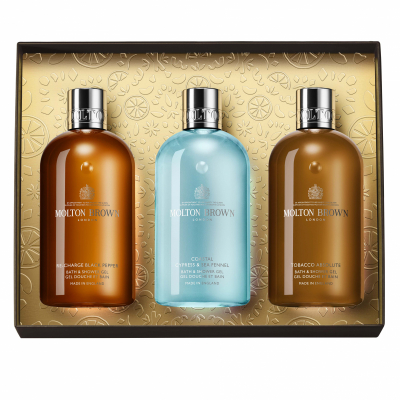 Molton Brown Woody & Aromatic Body Care Gift Set (3 x 300 ml)