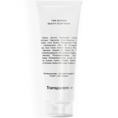 Transparent Lab Time Reverse Beauty Sleep Mask (75 ml)