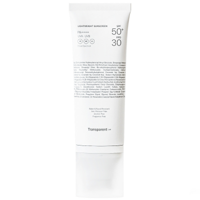 Transparent Lab Lightweight Sunscreen SPF50+ (100 ml)