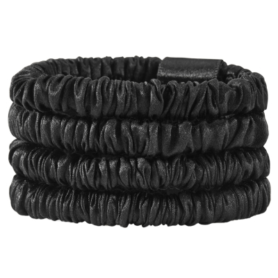 Lenoites Mulberry Silk Skinny Scrunchies