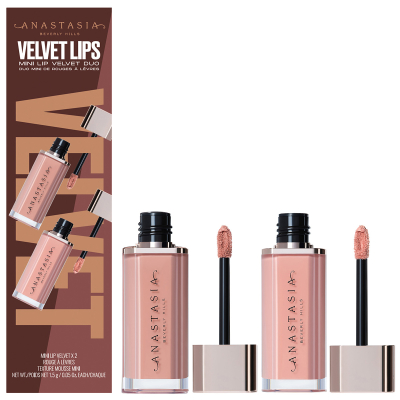 Anastasia Beverly Hills Mini Lip Velvet Duo Pure Hollywood + Kiss (1,5 g)