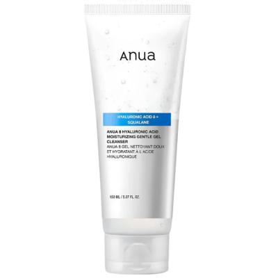 Anua 8 Hyaluronic Acid Moisturizing Gentle Gel Cleanser (150 ml)