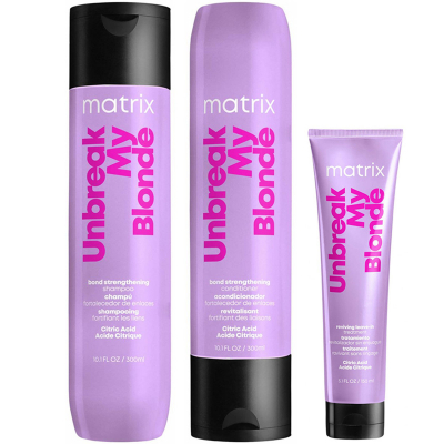 Matrix Unbreak My Blonde Haircare Trio