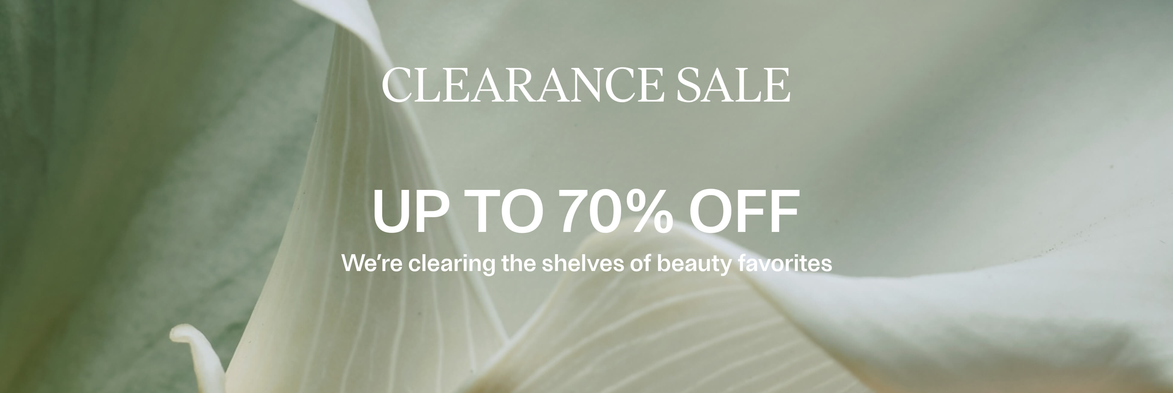 Clearance Sale – jopa 70% alennus beauty-suosikeista