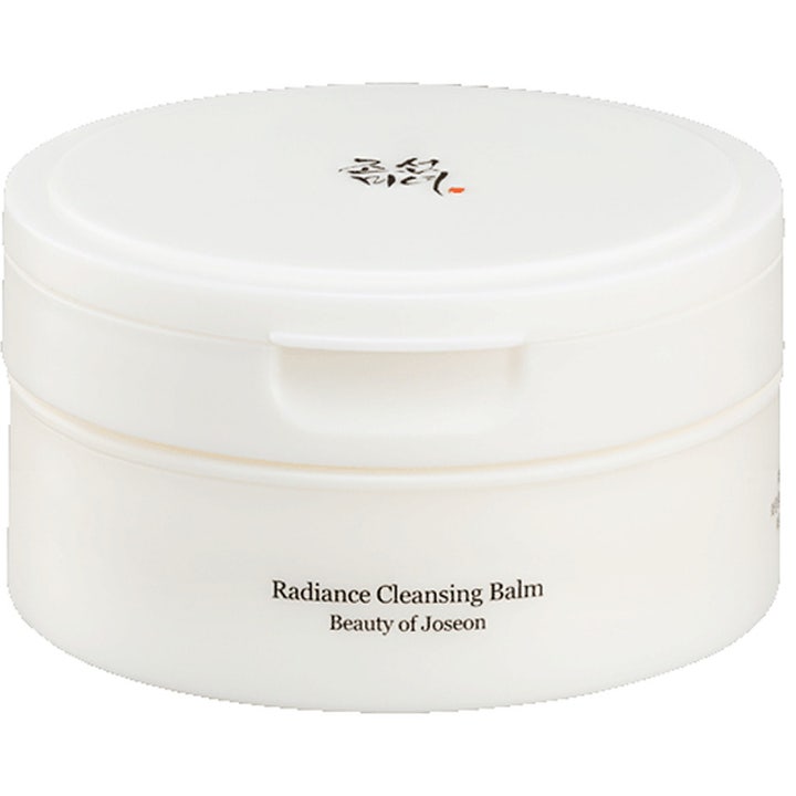 Beauty of Joseon Radiance Cleansing Balm 100 ml kirkastava puhdistusbalmi pelkistetyssä valkoisessa muovipurkissa.