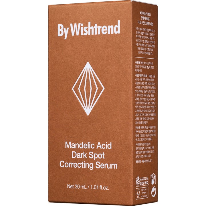 By Wishtrend Mandelic Acid Dark Spot Correcting Serum 30 ml kirkastava seerumi ruskeassa pahvipakkauksessa