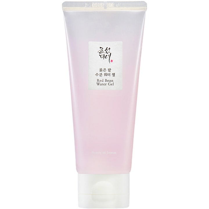 Beauty of Joseon Red Bean Water Gel 100 ml kosteuttava kasvogeeli vaaleanpunaisessa läpikuultavassa tuubissa