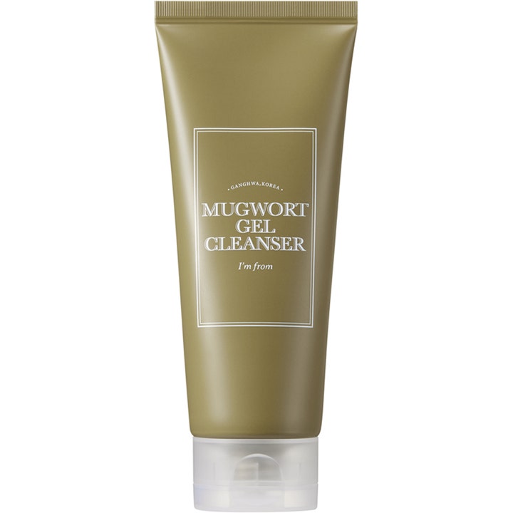 I'm from Mugwort Gel Cleanser 150ml rauhoittava puhdistusgeeli oliivinvihreässä tuubissa kirkkaalla korkilla.