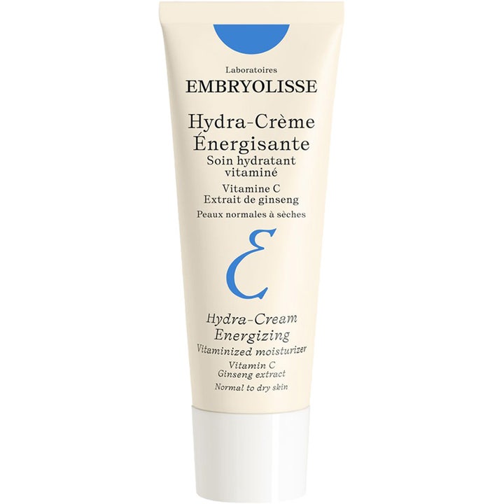 Embryolisse Hydra-Crème Énergisante 40 ml kirkastava C-vitamiinivoide vaaleassa tuubissa jossa on sininen logo
