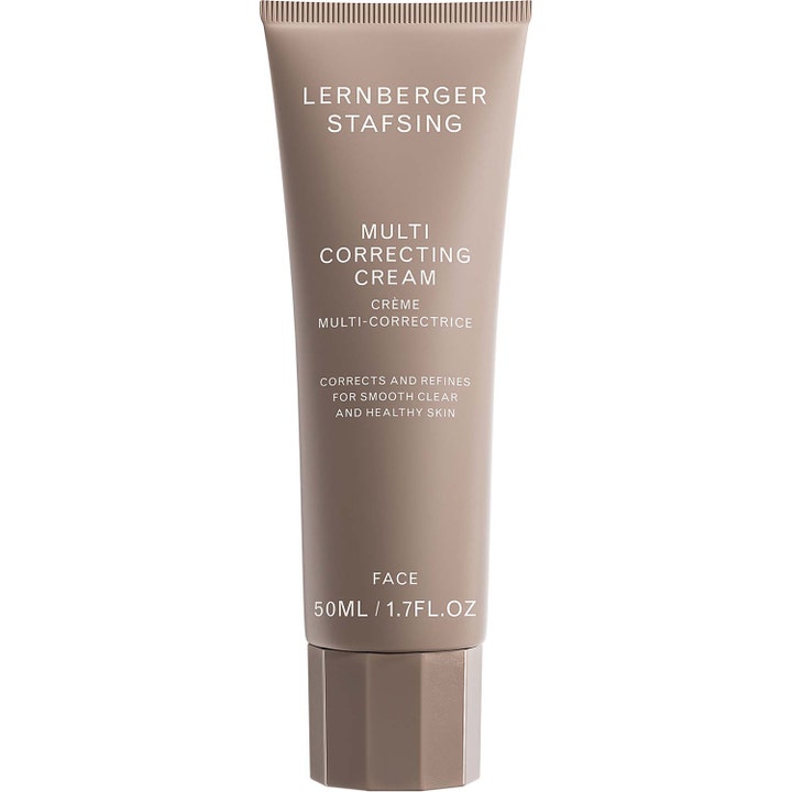 Lernberger Stafsing Multi Correcting Cream 50 ml ihoa tasoittava kasvovoide beigessä tuubissa kulmikkaalla korkilla