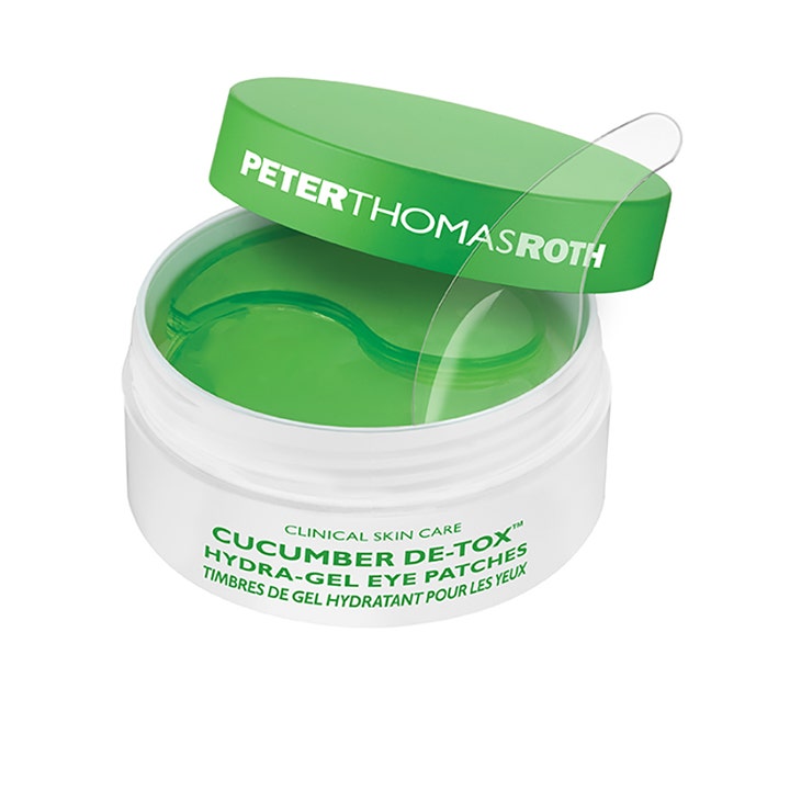 Peter Thomas Roth Cucumber De-Tox Hydra Gel Eye Patches 60 kpl kosteuttavat silmänympäryslaput vihreillä geelilapuilla