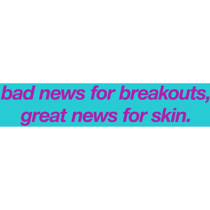 Dermalogica Cooling Aqua Jelly 59 ml kosteusvoide turkoosilla pohjalla ja tekstillä bad news for breakouts.
